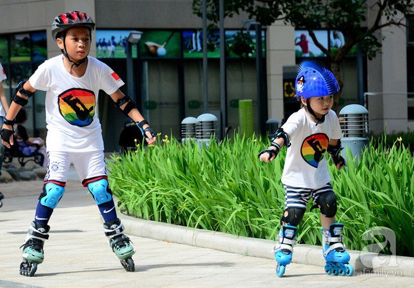 Cha mẹ cần lưu ý gì khi cho con mình tập trượt patin?